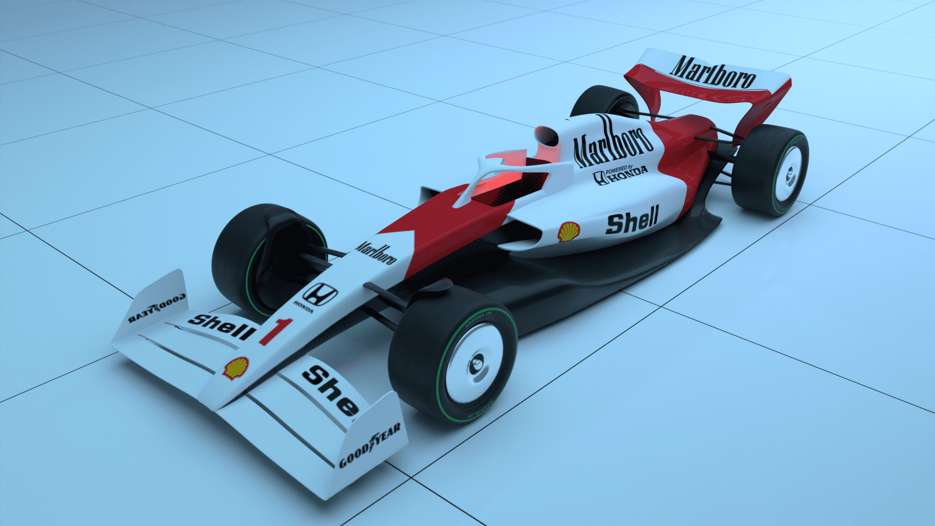 F1 2022 with McLaren MP4/4 Livery