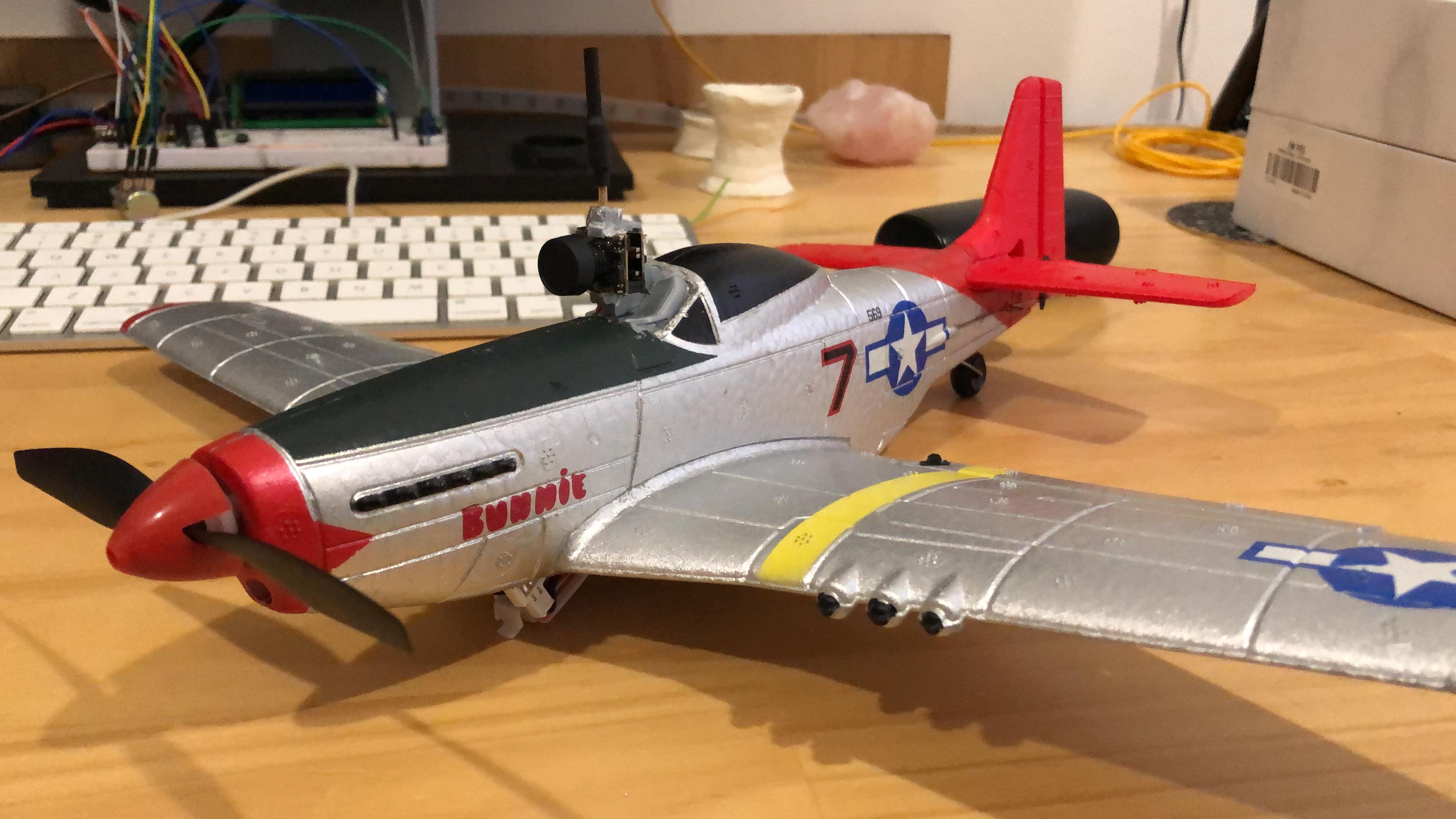 Mini Mustang P-51D FPV